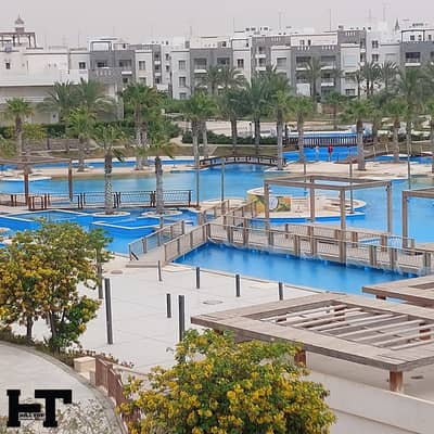 For Rent  Chalet With Roof  Lake View, Furnished  and Prime Location At Amwaj North Coast