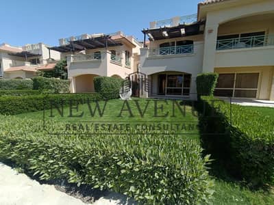 Best price ground chalet 3 bedrooms prime location fourth elevation pool view in lavista bay north coast