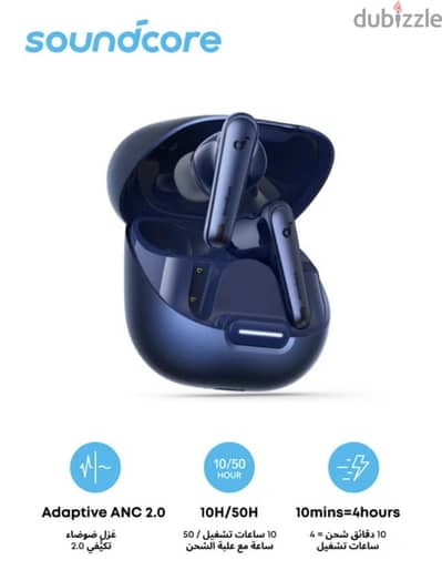 Soundcore - liberty 4 NC (Navy Blue)
