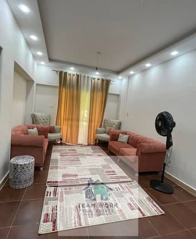 Furnished apartment for rent: Super deluxe apartment with a direct view on Al Nozha Main Street, 3 bedrooms, 2 bathrooms
