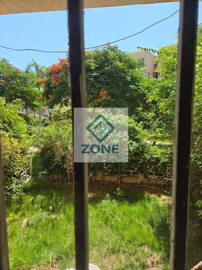 Apartment for rent in Madinaty, ground floor with private garden, wide garden view, special finishing
