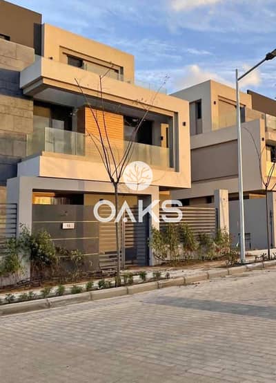 A villa for sale from La Vista with a down payment of 3,400,000 EGP, located in the heart of New Cairo, directly on Gamal Abdel Nasser Axis, behind th