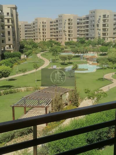 شقه مميزه للايجار في كمبوند ذا سكوير التجمع الخامس إطلاله على اللاند سكيب