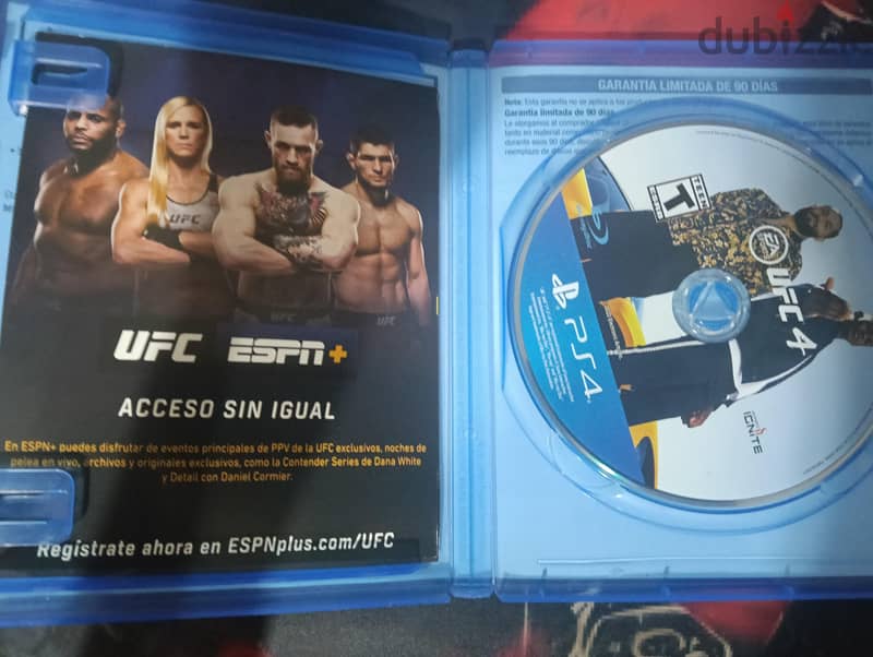 UFC 4 disk ps4 1