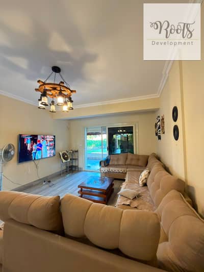 للايجاراليومي شاليه مميزبحديقة مفروش بالتكييفات فى مارينا 7 الساحل الشمالى Daily Rent Chalet with Garden ,Furnished with AC/S In Marina 7 -North Coast