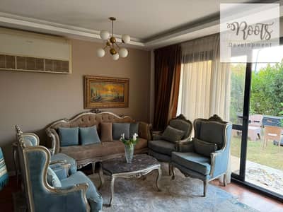 For Sale Twinhouse Fully furnished with ACs and Kitchen, ,Ready to Move, in a Prime Location at El Patio Zahraa, Sheikh Zayed.