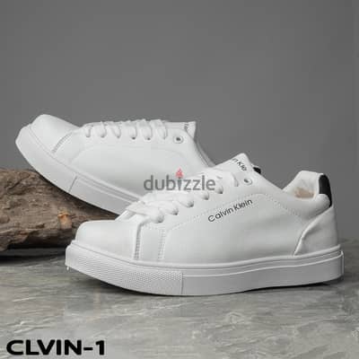 كوتشي CLVIN-1 رجالي Calvin Klein ابيض 550ج
