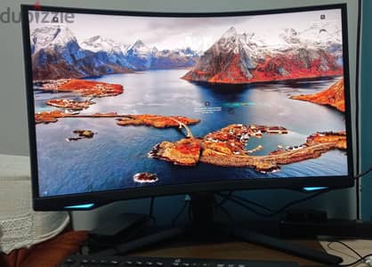 شاشة كمبيوتر  جيمنج Samsung Odyssey g6 27 monitor 240hz hdr 600,1440p