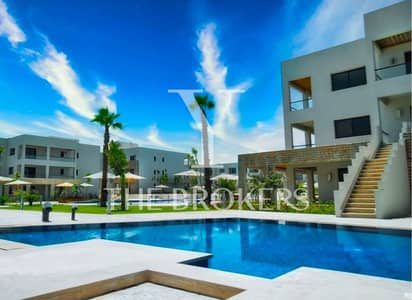 the best location 1st Row Lagoon Ground Chalet + 200m Garden at Azha North