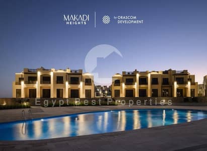 شاليه للبيع متشطب بالكامل  مباشرة على البحيرةع ودفعة أولى0%