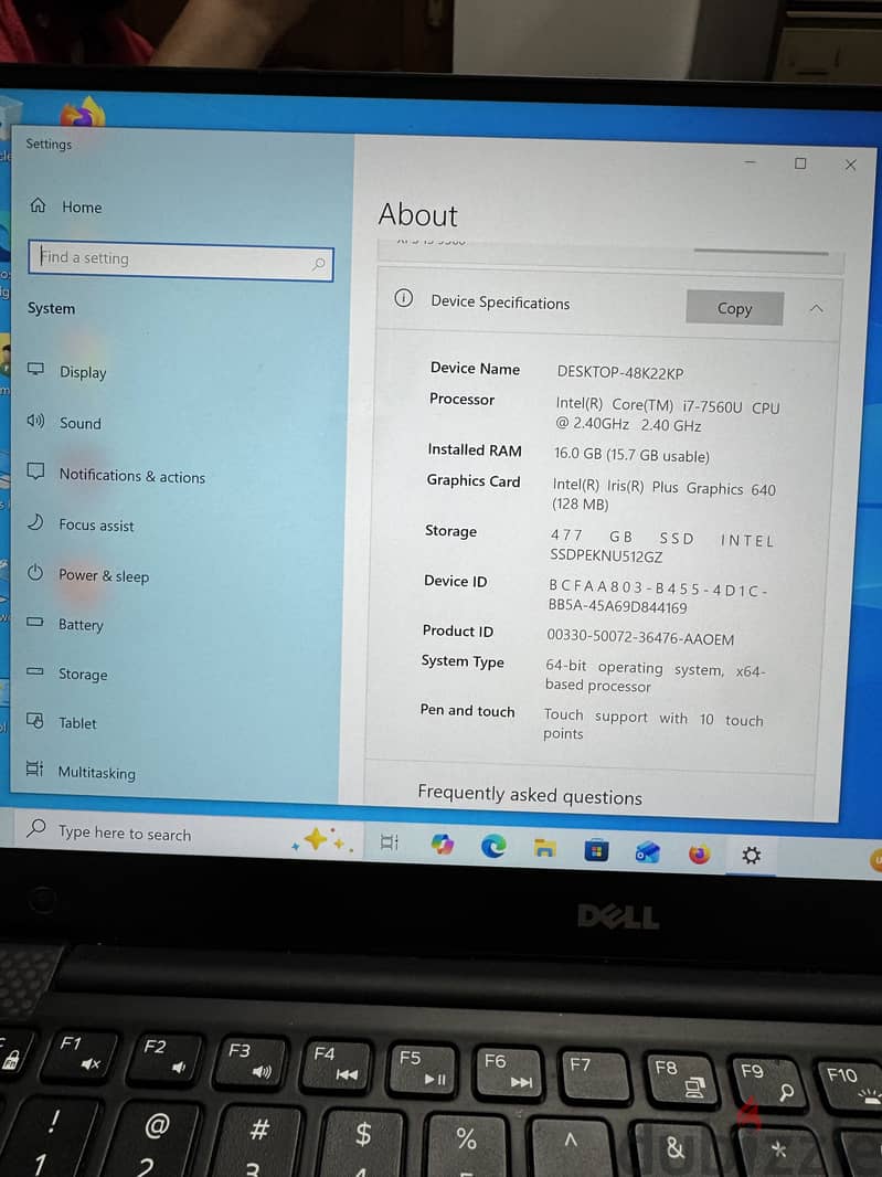 dell xps 9360 1