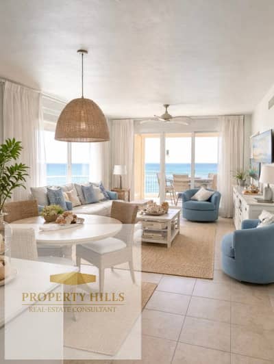 Last chalet at a low price, finished by the finest village in the coast, Fouka Bay, with the lowest down payment installment over 9 years. It has a sea view in Ras Al Hikma next to the New Alamein Road and Hacienda Village, La Vista.