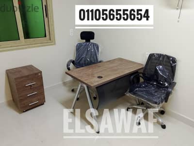 مكاتب موظفين ، مكتب خشب، مكتب خشب في معدن employee office