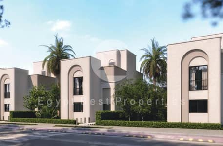 Corner villa for sale, fully finished, in New Heliopolis, with a 5% down payment.