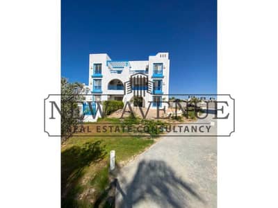 Fully Finished Ground Chalet with Private Garden with Direct Pool View in Ras El Hekma, Ready to Move , 3 Bedrooms .