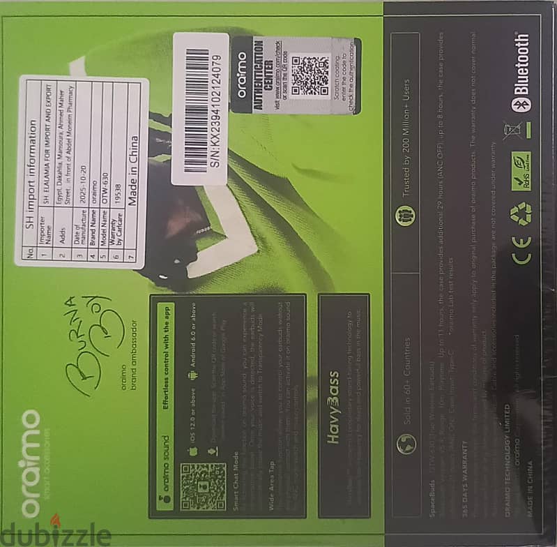oraimo Space Buds 1