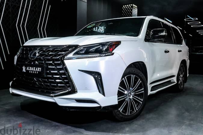 لكزس إل إكس 2019 LEXUS - LX 750  2019 89000 km  BLACK EDITION   - دفع
