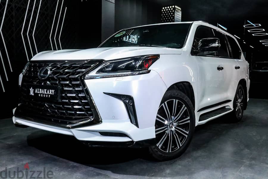 لكزس إل إكس 2019 LEXUS - LX 750  2019 89000 km  BLACK EDITION   - دفع