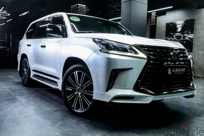 لكزس إل إكس 2019 LEXUS - LX 750  2019 89000 km  BLACK EDITION   - دفع