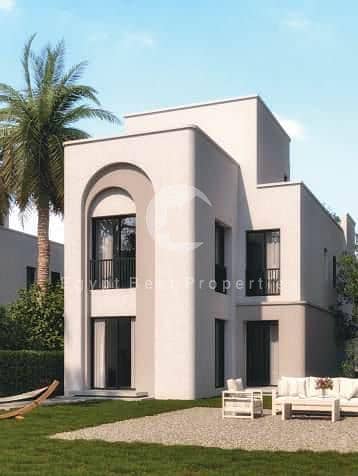 Villa for sale in New Heliopolis, fully finished, 5% down payment and installments up to 15 years.