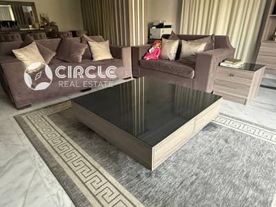 Premium View Fully Finished Fully Furnished 210 sqm Ground Floor Apartment With 200 sqm L-Shape Private Garden For Rent In Eastown 5th Settlement
