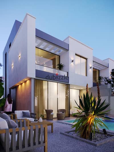 Villa with a Private Garden for Sale in Sheikh Zayed with EGP 780,000 Down Payment and Installments Up to 10 Years in a Villas Only Compound