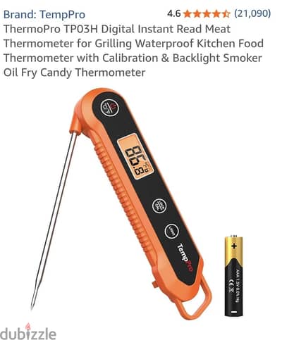 Professional food thermometer