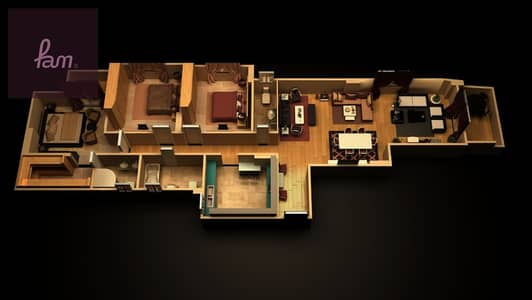 1 Min from Agora Mall | Spacious 265 sqm Apartment