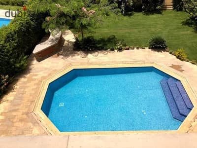 Villa second-row ultra lux with pool and an elevator in katameya dunes