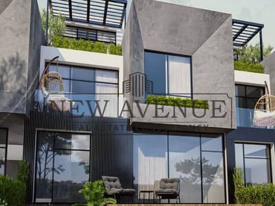 تاون هاوس ميدل بأقل مقدم واقساط ربع سنوية استلام ٢٠٢٧ للبيع في ايست شاير القمزي East Shire El Qamzy