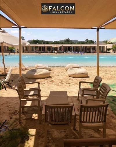 للبيع شاليه See View فى راس الحكمة بجوار بالتقسيط Ras Elhekma Hacienda متشطب بالكامل + Ac's والمطبخ بـ أعلي مصطبه اقساط حتي 10 سنوات بأقل سعر للمتر