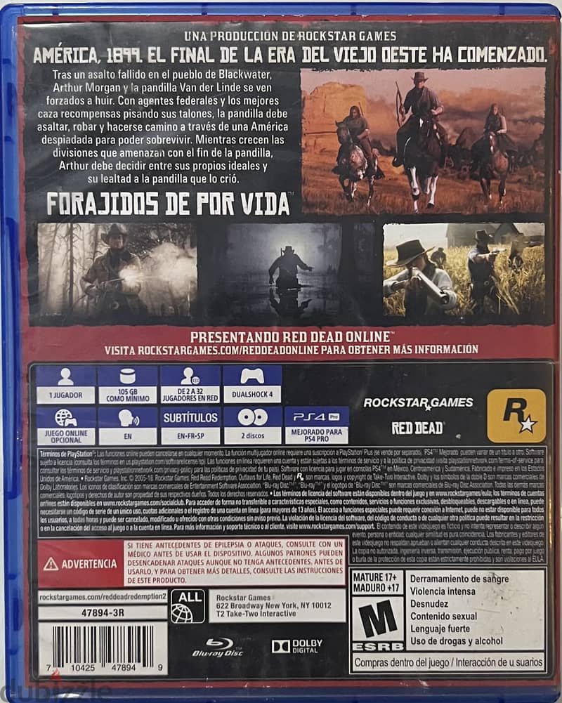 Red dead redemption 2 used 1