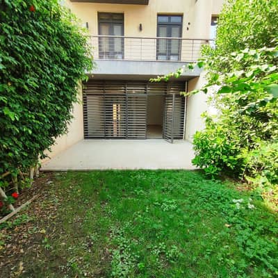 For sale in Madinaty at its finest stages, a ground floor apartment of 146 meters with a garden of 55 meters in B8, with a garage and a garden view.