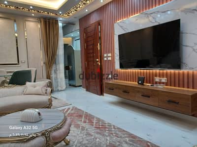 Apartment for rent furnished with three rooms and two bathrooms and reception, first neighborhood, fifth adjacent area
