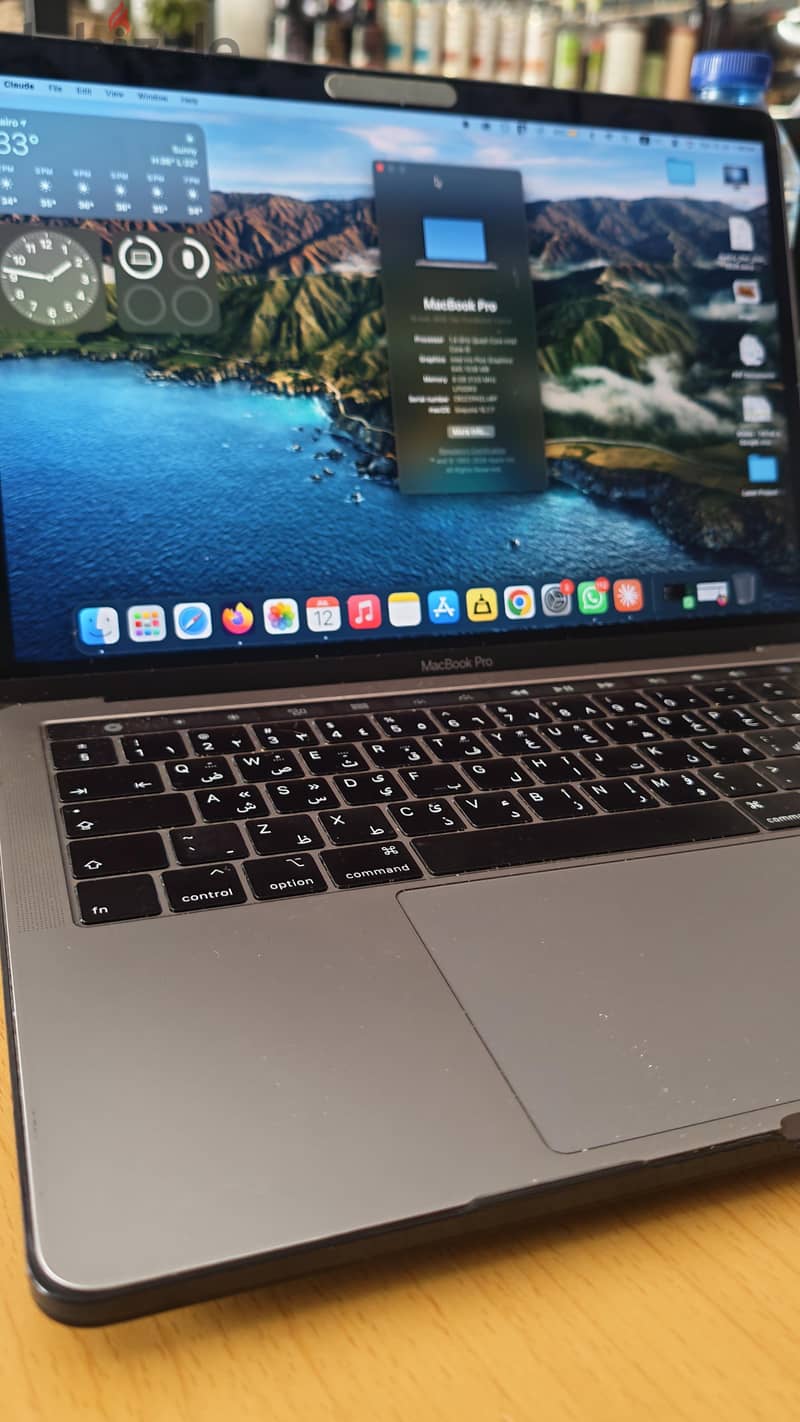 Macbook Pro 2019 touch bar 1