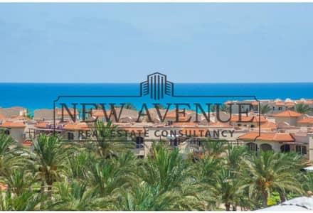 Attractive Price Sea & Pool View Ground Chalet for sale in La Vista Bay North Coast developed by La Vista Developments