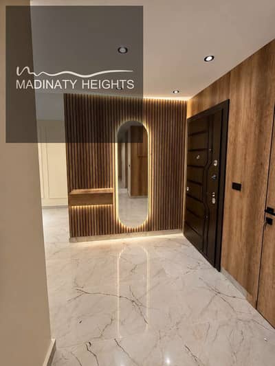 Apartment 170 meters ultra-super lux finishes for sale in the finest phases of Madinaty b8