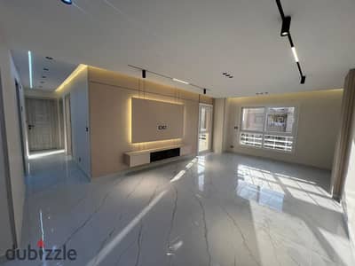 Apartment 124m for sale in Madinaty B6, ultra super lux finishing, villa view
