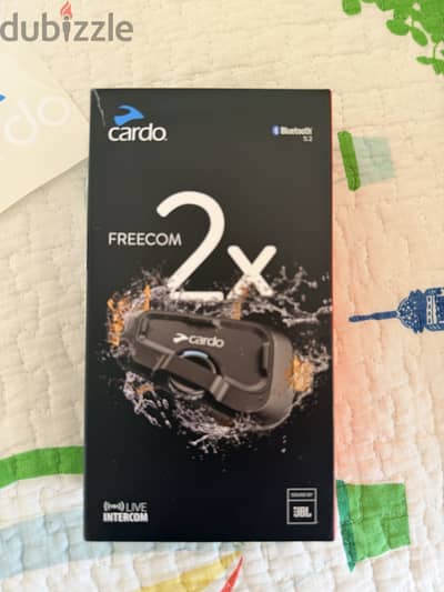 Brand New - Cardo freecom 2x bluetooth set