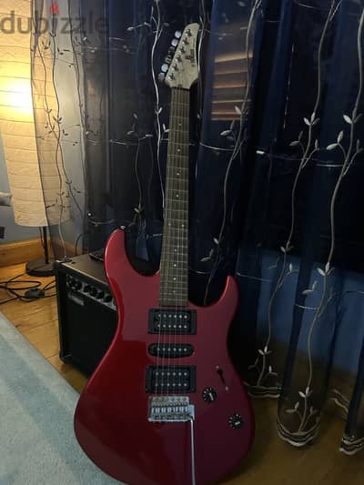 YAMAHA  ERG121 electric guitar full set