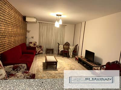 A distinctive furnished apartment for rent in Al Rehab City, New Cairo.