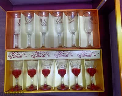 اتنين طقم كاسات نيش