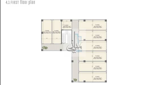 Office for Sale in October Gardens, 6 of October City With installments, Super Deluxe Finishing, 48 M