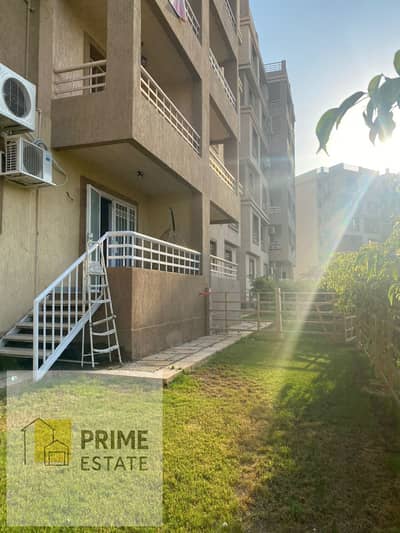 شقة أرضي بجاردن للبيع في مدينتي B6 | Wide Garden View | بجوار الخدمات