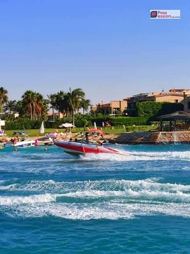 لقطة الساحل , شاليه Sea View غرفتين متشطب على المارينا في الساحل الشمالي | تقسيط 10 سنوات