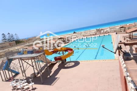 شاليه بحديقه خاصه مميز بجانب البسين والاكوا