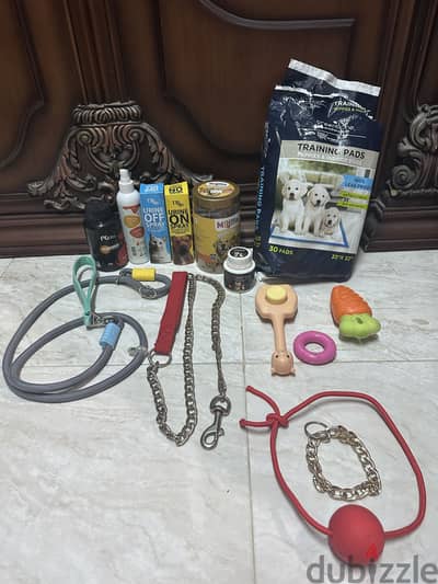 أكسسوارات متنوعه للكلاب