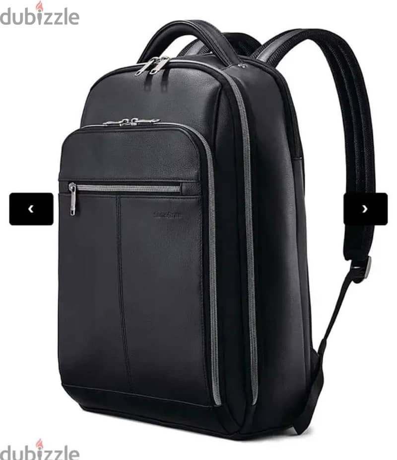 Samsonite CLASSIC LEATHER LAPTOP BACKPACK 15.6" 1