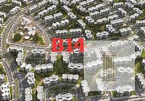 An apartment in My City-B14 with a garden view on the street