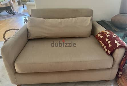Small 1.5 seat sofa from Habitat UK
